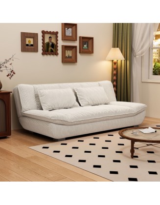 Compact-sized sailboat style sofa