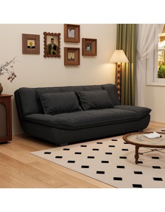 Compact-sized sailboat style sofa