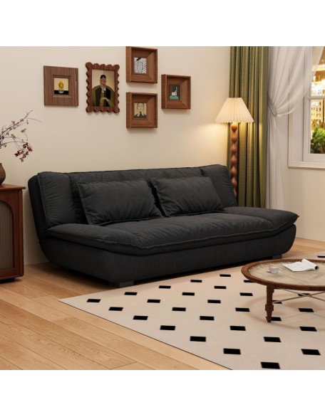 Compact-sized sailboat style sofa