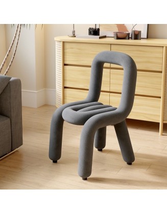 Alien-shaped bedroom with an octopus-shaped chair