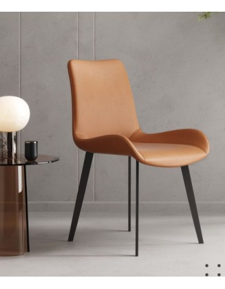 Luxury-modern minimalist iron-backed chair