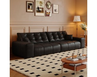 Small-sized modern minimalist vintage-style sofa