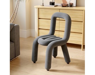 Alien-shaped bedroom with an octopus-shaped chair