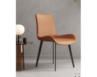 Luxury-modern minimalist iron-backed chair