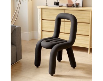 Alien-shaped bedroom with an octopus-shaped chair